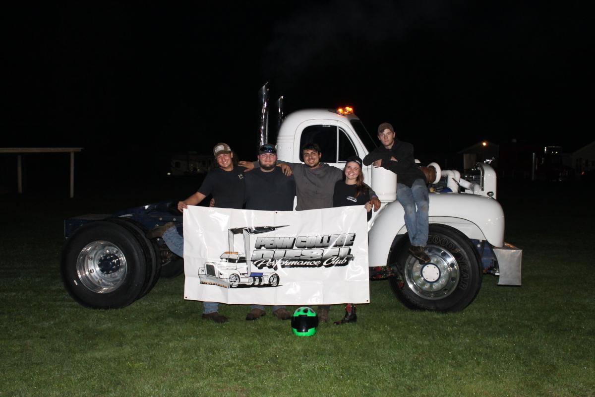 College s diesel drag truck a 25 year overnight sensation